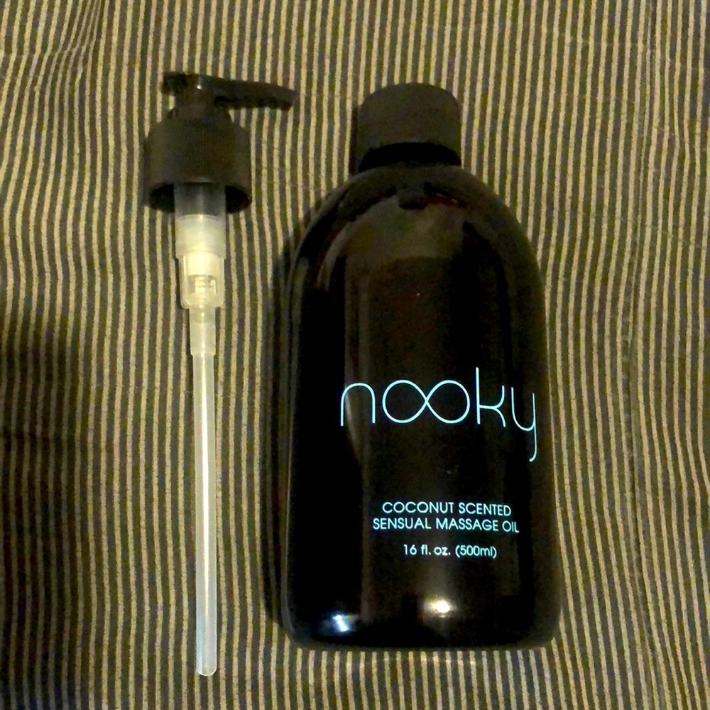 2/$10 Nooky Coconut Scented Massage Oil